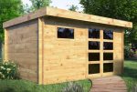 Abri de Jardin ADRET Moderne en Bois - 13 m²