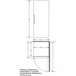 Congélateur armoire Siemens GS58NAWDV IQ500 varioZone – Image 10