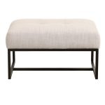 Pouf lin beige - Nolan – Image 2